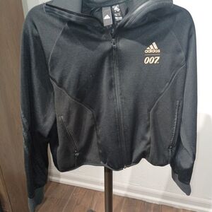 Adidas James Bond 007 Women's track  Jacket Black GN6817 $120 XL
